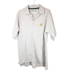 Slazenger Augusta National Golf Shop Cotton Polo Shirt Men's L Masters Logo